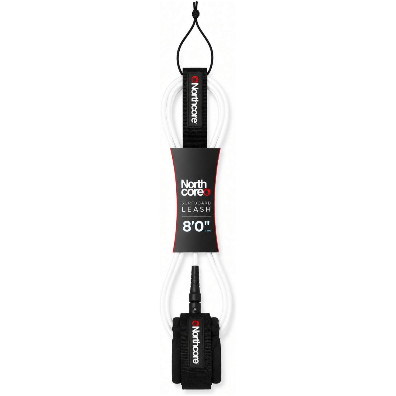 2026 Northcore 8FT Surfboard Leash NOCO56A - White